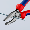 Kombinuotos replės 180mm Knipex