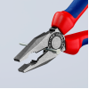 Kombinuotos replės 180mm Knipex