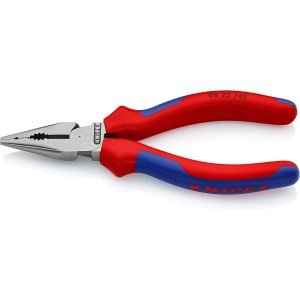 Kombinuotos replės siauromis žiaunomis 145mm Knipex