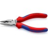 Kombinuotos replės siauromis žiaunomis 145mm Knipex