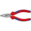 Kombinuotos replės siauromis žiaunomis 145mm Knipex