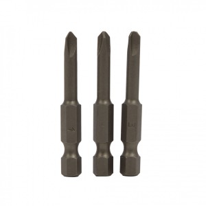 Sukimo antgaliai 1/2/3, 50 mm, 3 vnt Wolfcraft