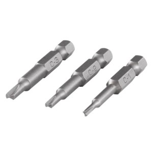 Sukimo antgaliai 1/2/3, 50mm, 3vnt Wolfcraft