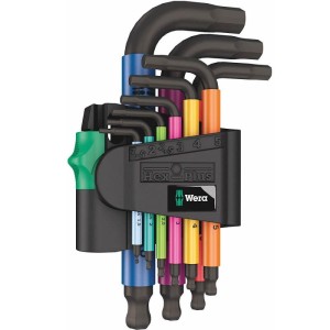 Šešiakampių raktų rinkinys L formos Wera 950 Hex-Plus