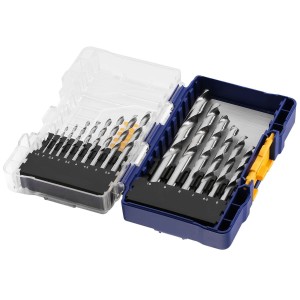 Grąžtų rinkinys metalui 1.5-10mm, 15vnt Irwin