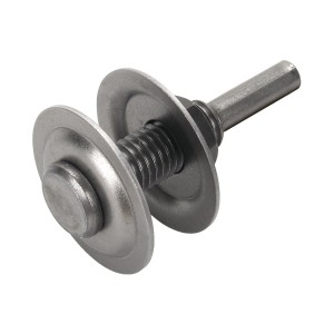 Laikiklis šlifavimo ir poliravimo diskeliams 10mm Wolfcraft