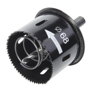 Gręžimo karūna su spyruokle 68mm Wolfcraft