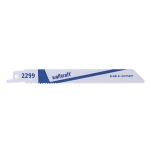 Pjūkleliai tiesiniam pjūklui bi-metal 150x130mm  2vnt Wolfcraft