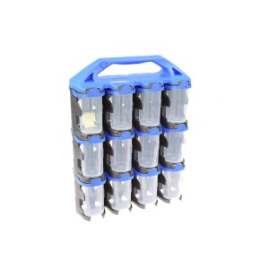 Mobili kasetė Q2x24 smulkiems daiktams mėlyna 24vnt QUEST SYSTEM