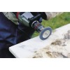 Nailoninis šepetys švelnus 100x10mm, HEX 1/4 Wolfcraft