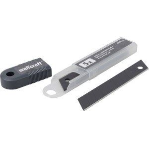 Laužomos geležtės itin aštrios 18mm 5vnt Wolfcraft