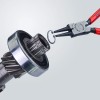 Replės vidiniams žiedams 140mm Knipex