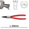 Replės vidiniams žiedams 225mm Knipex