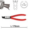 Replės vidiniams žiedams 170mm Knipex