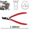 Replės išoriniams žiedams 200mm Knipex