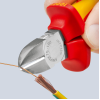 Kirpimo replės 180mm Knipex VDE