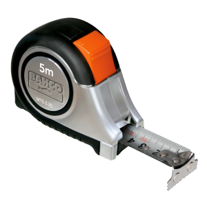 Ruletė gumuota 5m Bahco MTS Inox